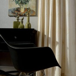 Mörkläggningsgardin Måttbeställd Gardin Nordisk Broderad För Vardagsrum/Sovrum