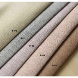 Moderna Enfärgade Mörkläggningsgardiner I Linne, Premium, Anpassade, Vardagsrum/Matsal