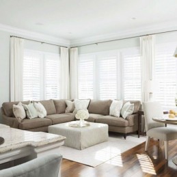 Enkel Halvmörkläggningsgardin Måttbeställd Gardin Vit Enfärgad Vardagsrum