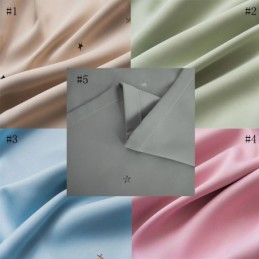 Modern Kreativ Gardin Måttbeställd Gardin Enfärgad Ihålig Stjärna