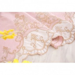 Mörkläggningsgardin I Chenille, Måttbeställd, Europeisk Stil, Blombroderi, För Vardagsrum/Sovrum