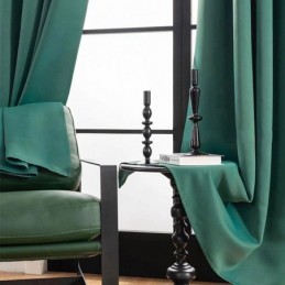 Mörkläggningsgardiner Enfärgade Nordiska Stil För Vardagsrum Sovrum