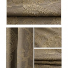 Mörkläggningsgardin Måttbeställd Gardin Nordisk Jacquard För Vardagsrum Sovrum