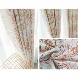 Mörkläggningsgardiner Med Nordiskt Tryck För Vardagsrum Och Sovrum