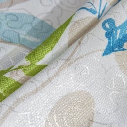 Mörkläggningsgardin Måttbeställd Gardin För Vardagsrum/Sovrum Nordiskt Tryckta Löv