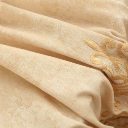 Europeiska Broderade Gardiner Lyxiga Mörkläggningsgardiner För Vardagsrum Och Sovrum