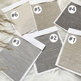 Moderna Mörkläggningsgardiner I Enfärgad Jacquard För Vardagsrum