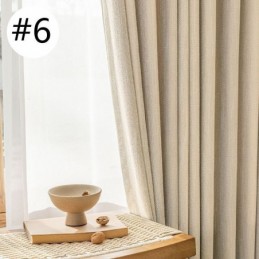 Moderna Mörkläggningsgardiner I Enfärgad Jacquard För Vardagsrum