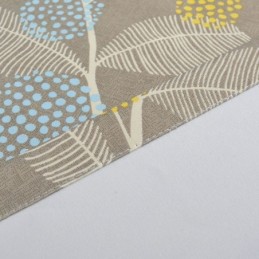 Amerikansk Mörkläggningsgardin Måttbeställd Gardin Grå Tryckt Rum Mörkläggningsgardin Fönster Dörr