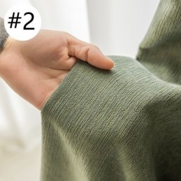 Lyxiga Chenillegardiner Europeisk Jacquard Mörkläggningsgardin Måttbeställd Gardin För Vardagsrum/Sovrum