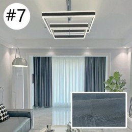 Hög Mörkläggningsgardin, Måttbeställd, Precisionsjacquard, För Sovrum Och Vardagsrum