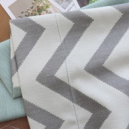 Lyxiga Jacquardgardiner Vågiga Randiga Mörkläggningsgardiner För Vardagsrum