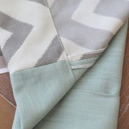 Lyxiga Jacquardgardiner Vågiga Randiga Mörkläggningsgardiner För Vardagsrum