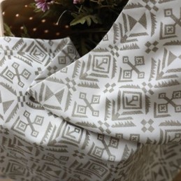 Lyxiga Jacquardgardiner Geometriska Mörkläggningsgardiner För Vardagsrum