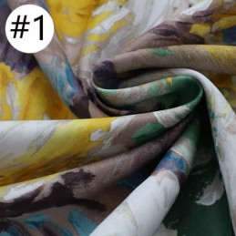 Mörkläggningsgardiner I Amerikansk Stil, Måttbeställda, Mörkläggningsgardiner Med Blommönster