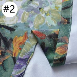 Mörkläggningsgardiner I Amerikansk Stil, Måttbeställda, Mörkläggningsgardiner Med Blommönster