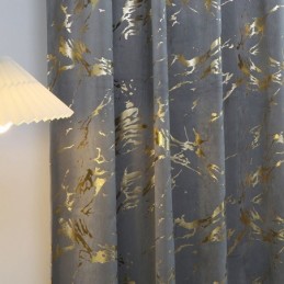 Flanellbronsade Gardiner Enkel Mörkläggningsgardin Måttbeställd Gardin För Sovrum Och Vardagsrum