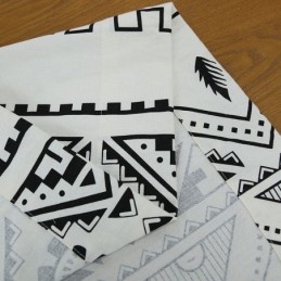 Bohemisk Stil, Måttbeställd Gardin, Geometriska Tofsar, Tryckta Gardiner För Sovrum, Vardagsrum