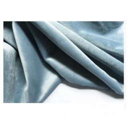 Ljusgråblå Mörkläggningsgardin Måttbeställd Minimalistisk Enfärgad Flanelltyg Sovrum Vardagsrum