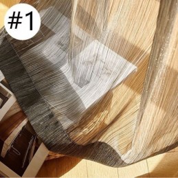 Vacker Voilegardin Måttbeställd Enfärgad Tyll För Vardagsrum/Sovrum