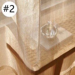 Vacker Voilegardin Måttbeställd Enfärgad Tyll För Vardagsrum/Sovrum