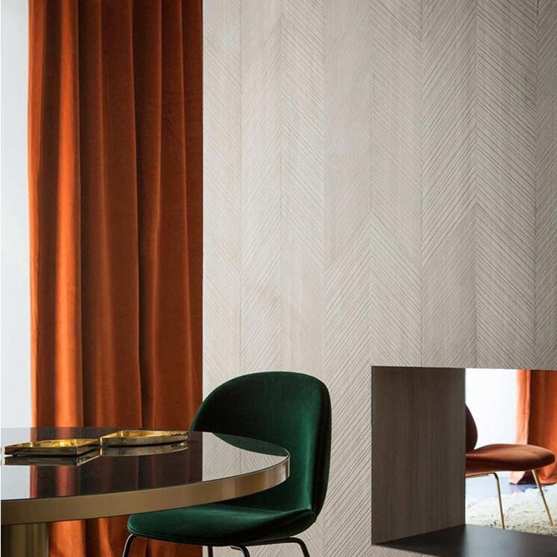 Minimalistisk Flanellgardin Mörkläggningsgardin Måttbeställd Gardin Pumpa Orange Färg Vardagsrum Restaurang