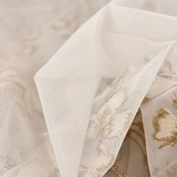 Dekorativa Transparenta Gardiner, Måttbeställda Gardiner, Broderade Tyllgardiner, Vardagsrum, Sovrum