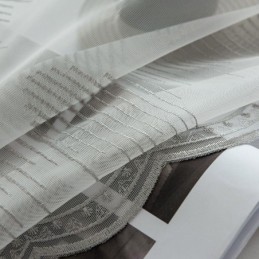 Dekorativa Transparenta Gardiner, Måttbeställda Gardinlinjer, Broderade Tyllgardiner, Vardagsrum, Sovrum