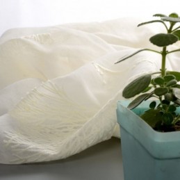 Andningsbar, Transparent Gardin, Måttbeställd, Broderad Trädstruktur, Vardagsrumsgardin