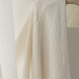 Geometriska Mönstergardiner Moderna Transparenta Gardiner Måttbeställda Gardiner För Vardagsrum/Sovrum