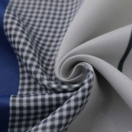 Nordisk Mörkläggningsgardin Måttbeställd Gardin Ränder Tryckt Sovrum