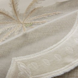 Dekorativa Transparenta Gardiner Måttbeställda Gardinväggar Med Broderi, Fönstergardiner, Vardagsrum, Sovrum