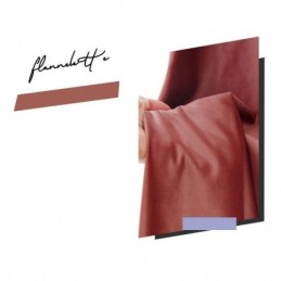 Minimalistisk Röd Flanellgardin, Måttbeställd, Enfärgad Tyg, Vardagsrumssovrum