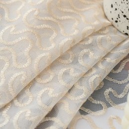 Broderade, Skira Tyllgardiner, Transparenta Draperier, Cortinas För Vardagsrum