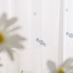 Dekorativa Transparenta Gardiner, Måttbeställda Gardiner, Broderade Tyllgardiner För Sovrum