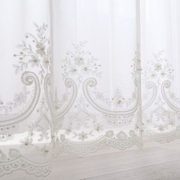 Broderad Mörkläggningsgardin Måttbeställd Gardin Lyxig Europeisk Värmeisolerande Draperi För Vardagsrum