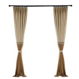 Modern Chenillegardin, Måttbeställd, Enkel Skarvning, Jacquard, Vardagsrums- Och Sovrumstyg