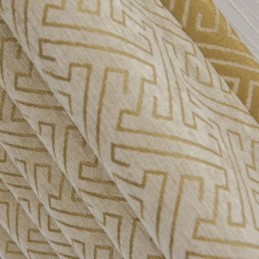 Modern Chenillegardin, Måttbeställd, Enkel Skarvning, Jacquard, Vardagsrums- Och Sovrumstyg