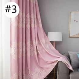 Modern Mörkläggningsgardin Måttbeställd Jacquardgardin För Vardagsrum/Sovrum