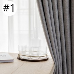 Enfärgade Mörkläggningsgardiner Måttbeställda Gardiner Fönstergardiner Moderna Gardiner För Sovrum Och Vardagsrum