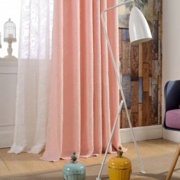 Mörkläggande Gardin I Vintagestil, Måttbeställd, Lyxig Broderad Gardin För Vardagsrum