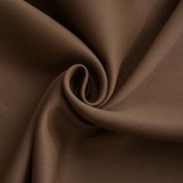 Enfärgad Mörk Kaffe Gardin Måttbeställd Gardin Modern Sidenimitation Vardagsrum Sovrum Mörkläggningstyg