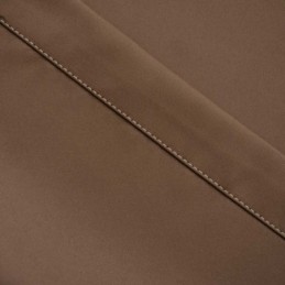 Enfärgad Mörk Kaffe Gardin Måttbeställd Gardin Modern Sidenimitation Vardagsrum Sovrum Mörkläggningstyg