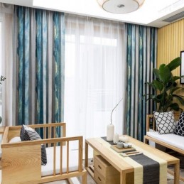 Mörkläggningsgardin Modern Max Måttbeställd Gardin För Tjockare Bläcktryckt Sovrum