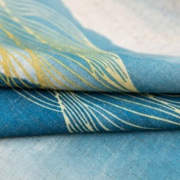 Mörkläggningsgardin Modern Max Måttbeställd Gardin För Tjockare Bläcktryckt Sovrum