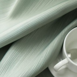 Nordisk Randig Jacquardgardin Måttbeställda Mörkläggningsgardiner För Vardagsrum/Sovrum