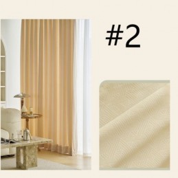 Lyxiga Geometriska Gardiner Moderna Präglade Mörkläggningsgardiner För Sovrum