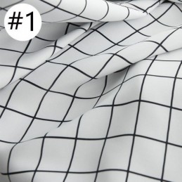 Rutig Mörkläggningsgardin Måttbeställd Rutmönster Geometrisk För Sovrum Vardagsrum