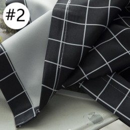 Rutig Mörkläggningsgardin Måttbeställd Rutmönster Geometrisk För Sovrum Vardagsrum