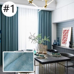 Moderna Enfärgade Gardiner Måttbeställda Mörkläggningsgardiner För Vardagsrum